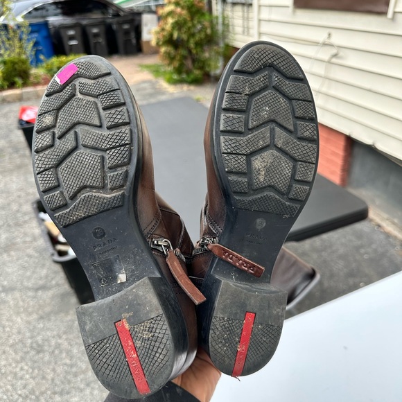 Prada Pony Style Calf Skin Riding Boot - Picture 3 of 3